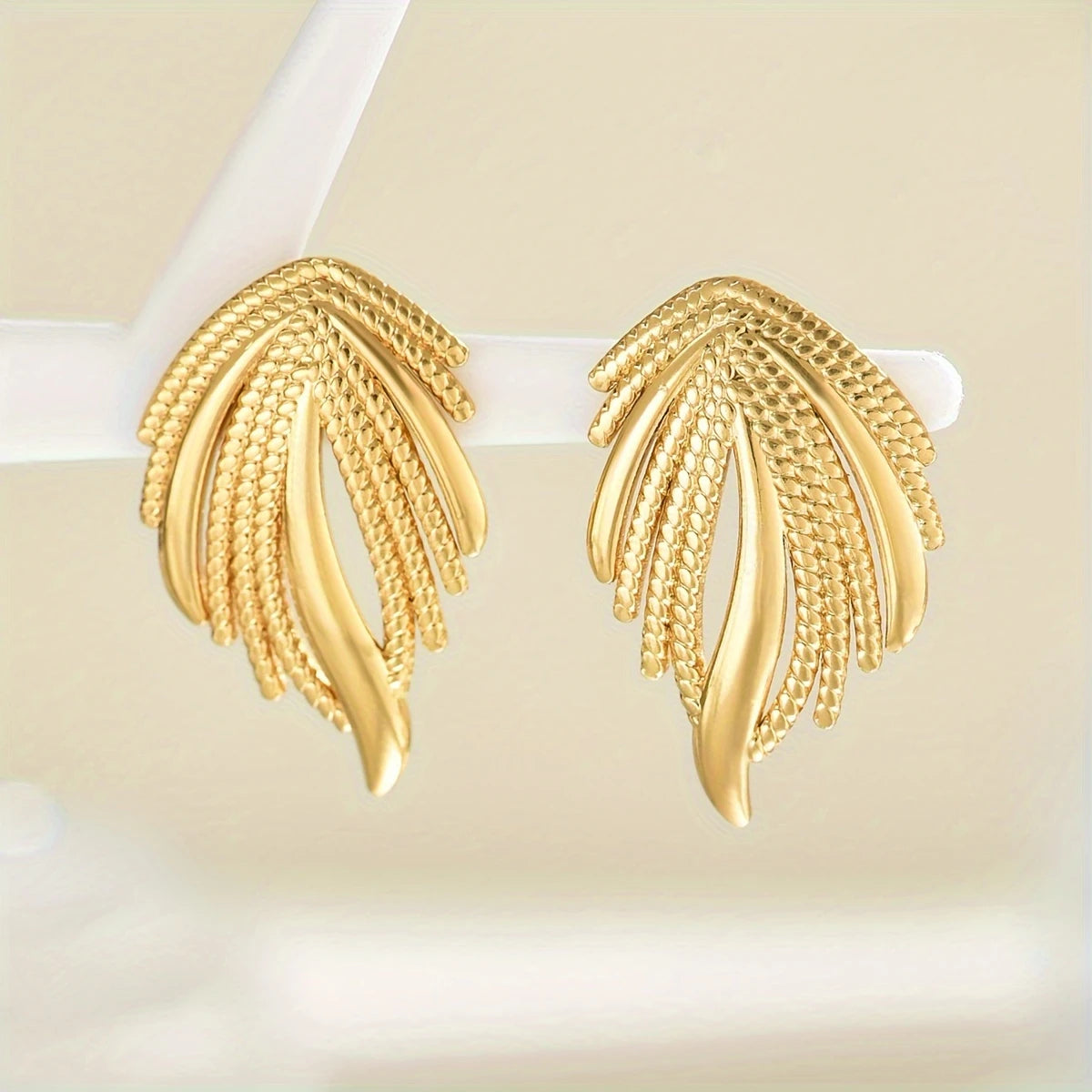PENDIENTES HOJAS DEL PARAISO