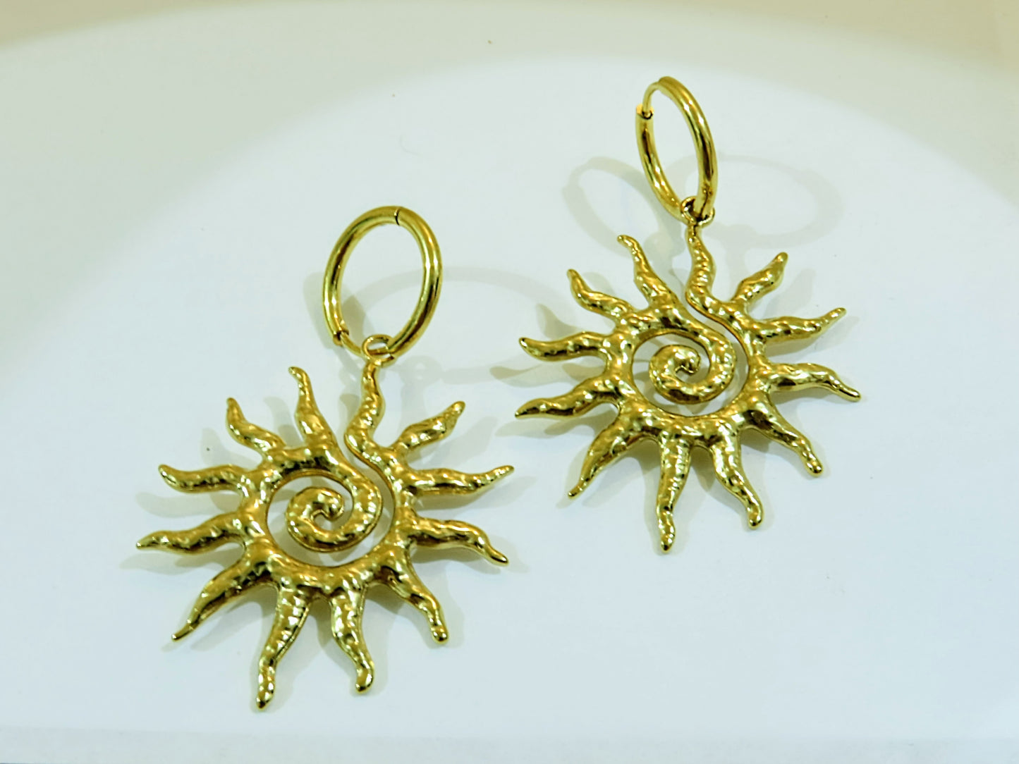 PENDIENTES SPIRAL SUNNY
