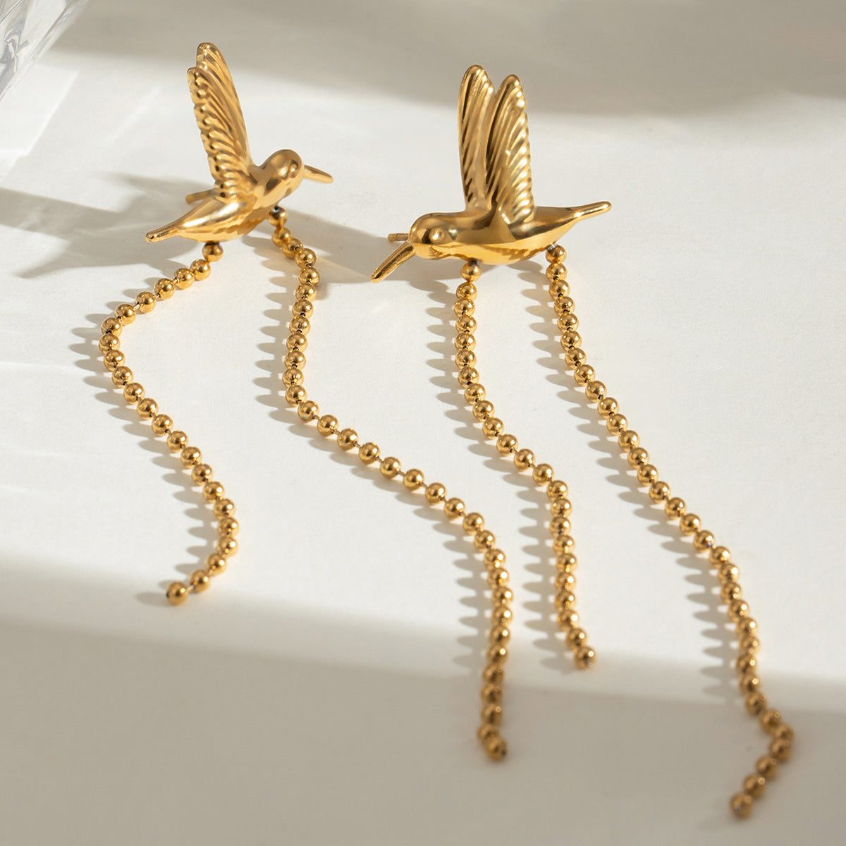 PENDIENTES COLIBRI EN VUELO