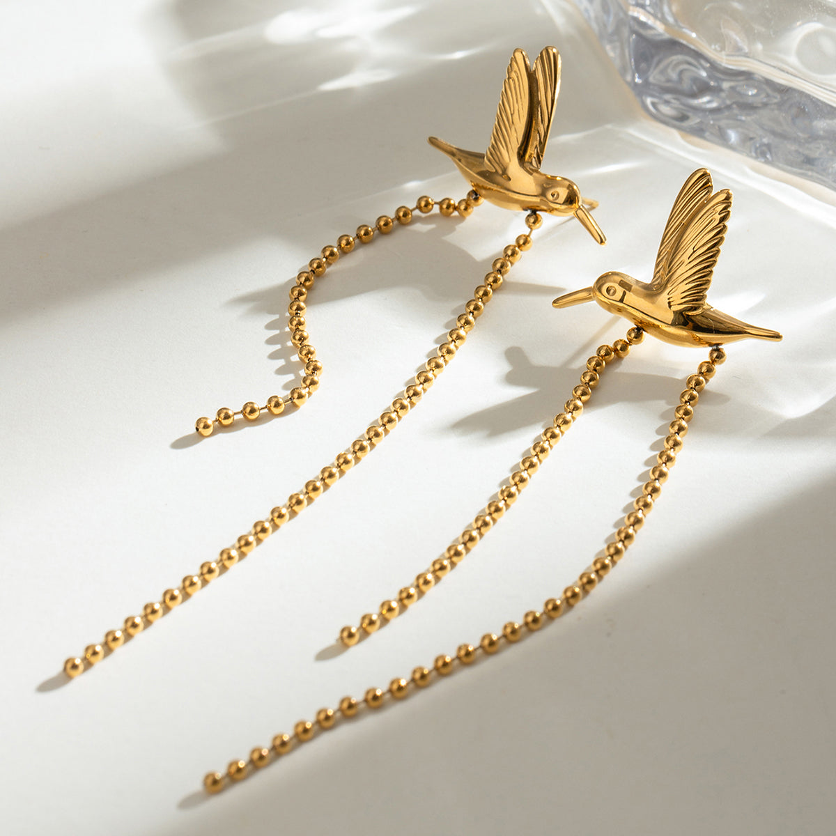 PENDIENTES COLIBRI EN VUELO