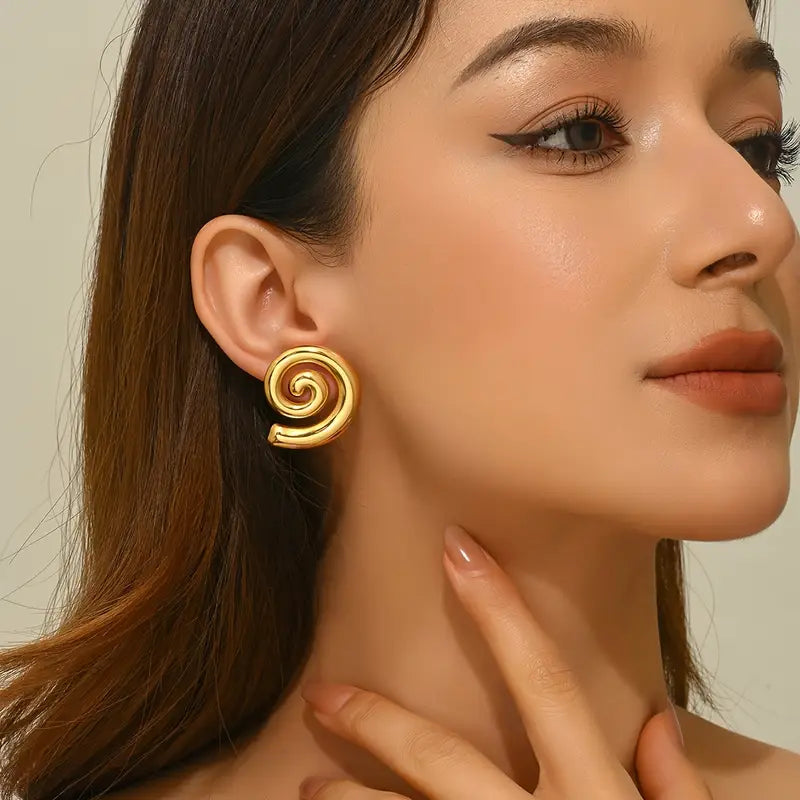 PENDIENTES ESPIRAL