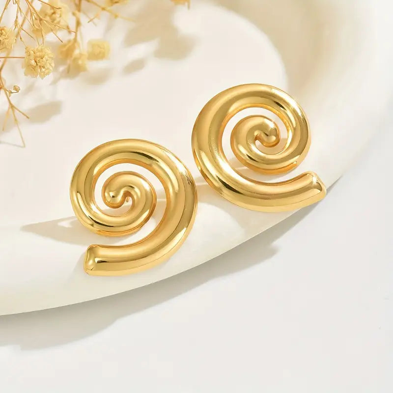 PENDIENTES ESPIRAL