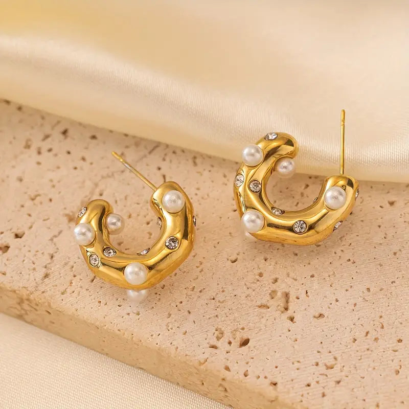 PENDIENTES SHINE AND PEARL