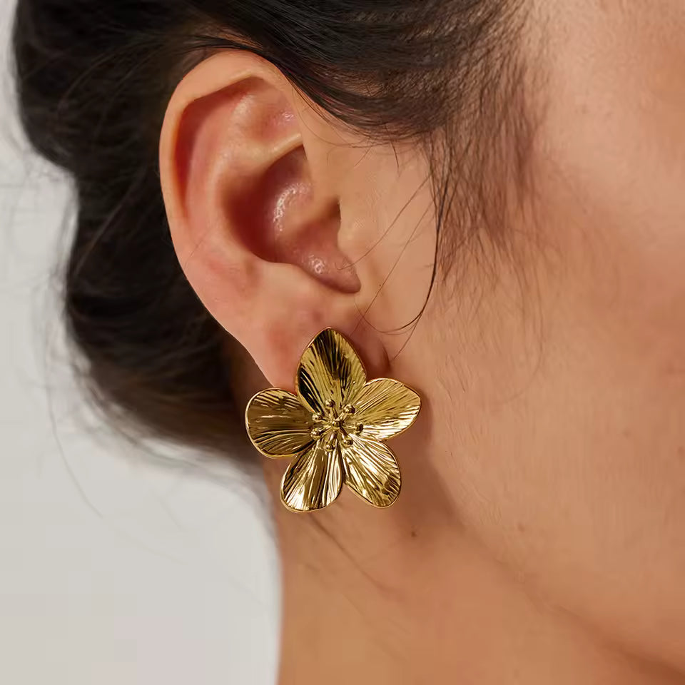 PENDIENTES MAGNOLIA ETERNA