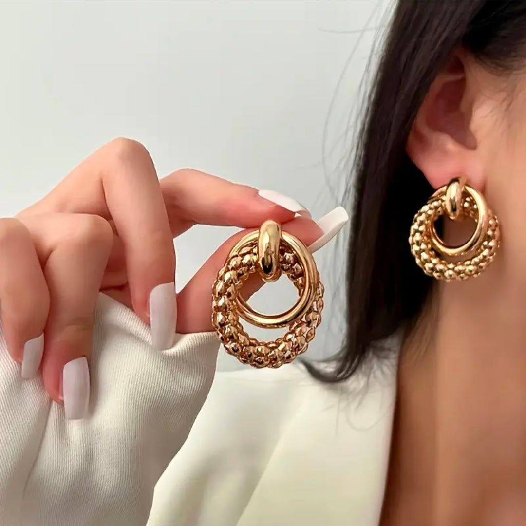 PENDIENTES AROS DE LUZ
