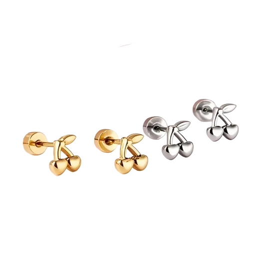 PENDIENTES CEREZA