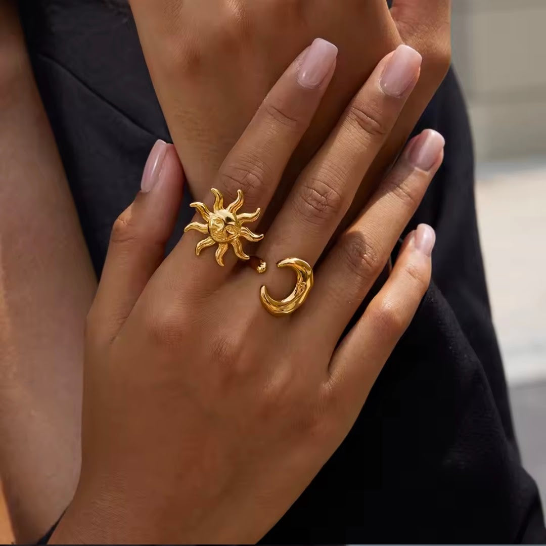 ANILLO SOL Y LUNA