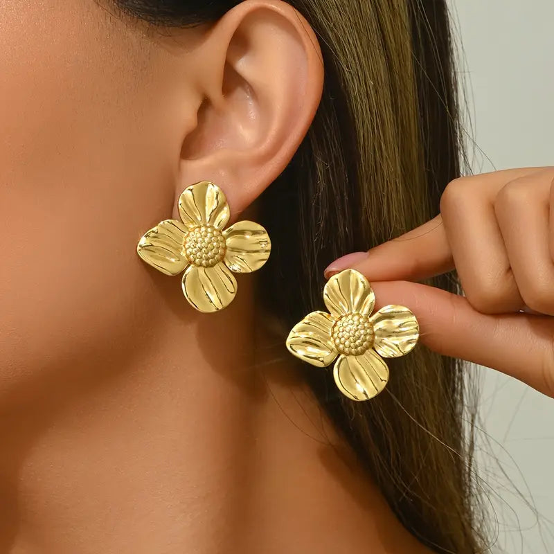 PENDIENTES FLORAL
