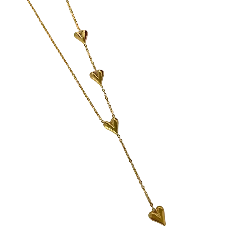 COLLAR FOUR HEARTS