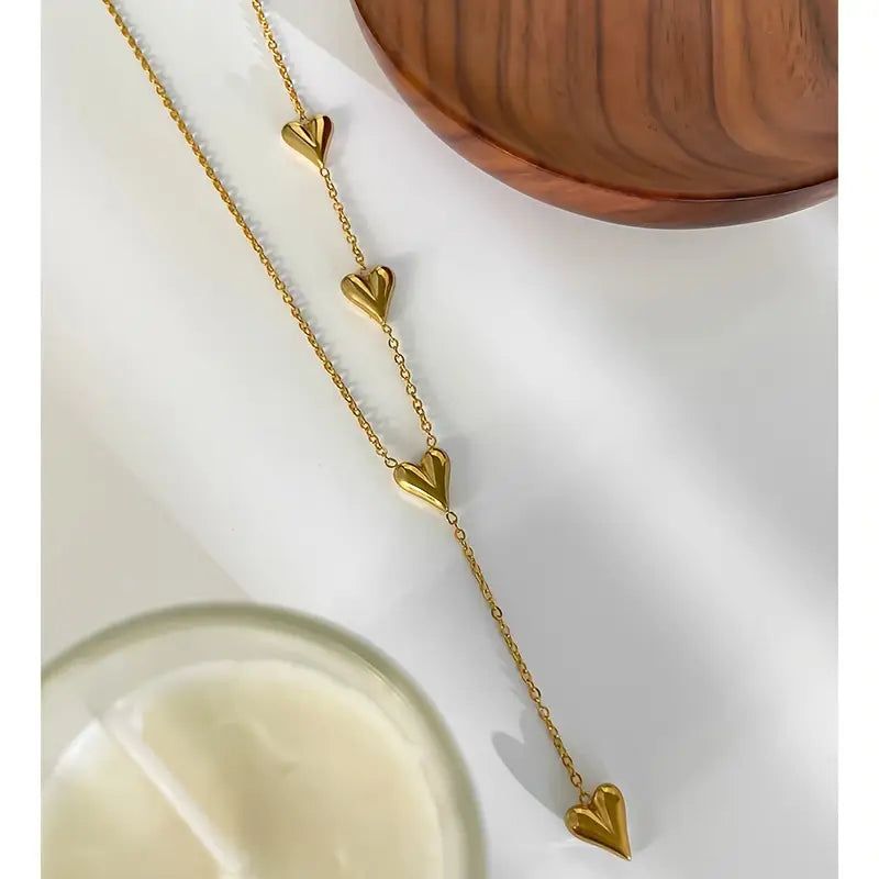 COLLAR FOUR HEARTS