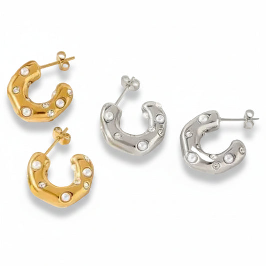 PENDIENTES SHINE AND PEARL