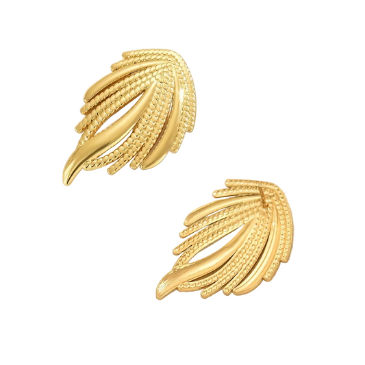 PENDIENTES HOJAS DEL PARAISO