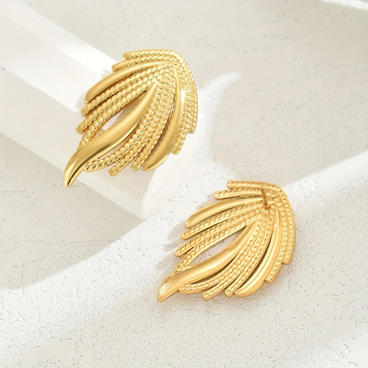 PENDIENTES HOJAS DEL PARAISO