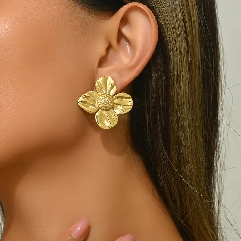 PENDIENTES FLORAL