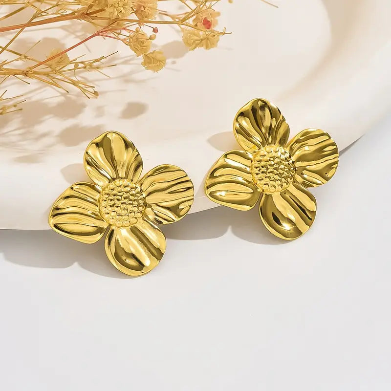 PENDIENTES FLORAL