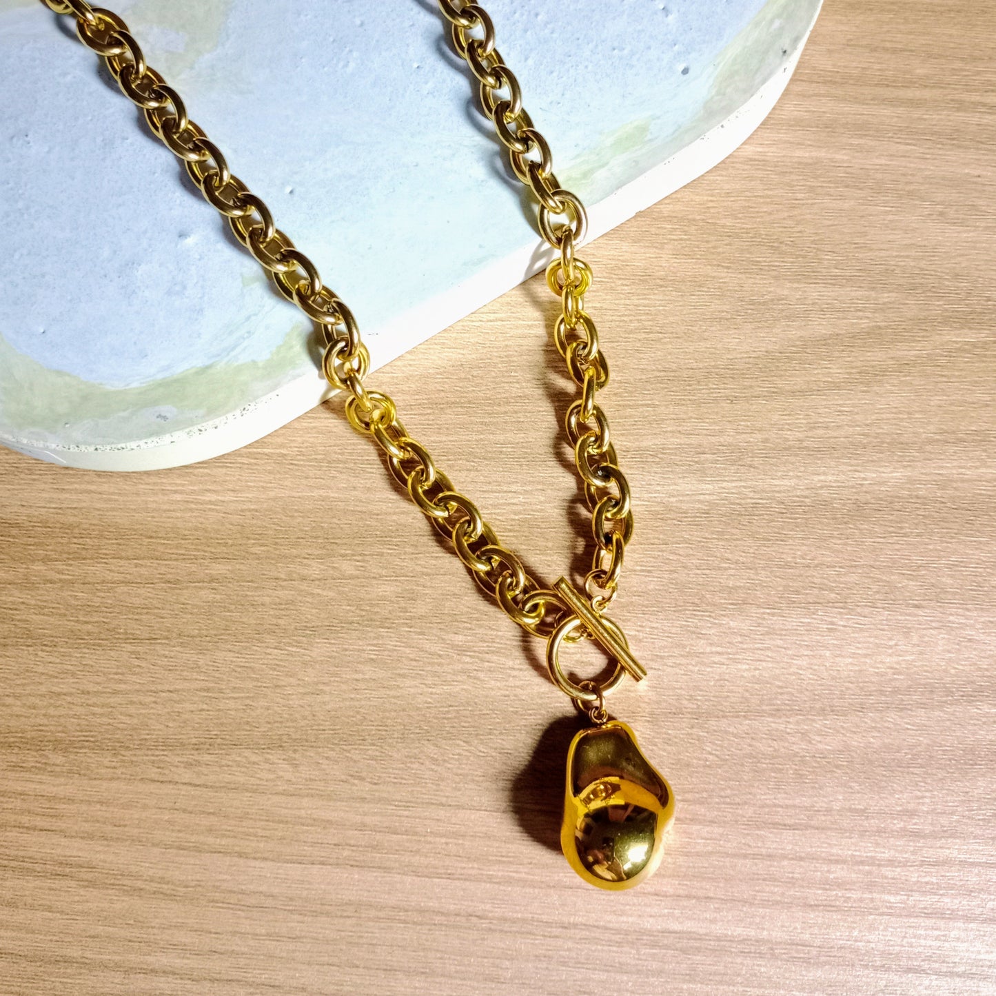 COLLAR ROCA LISA