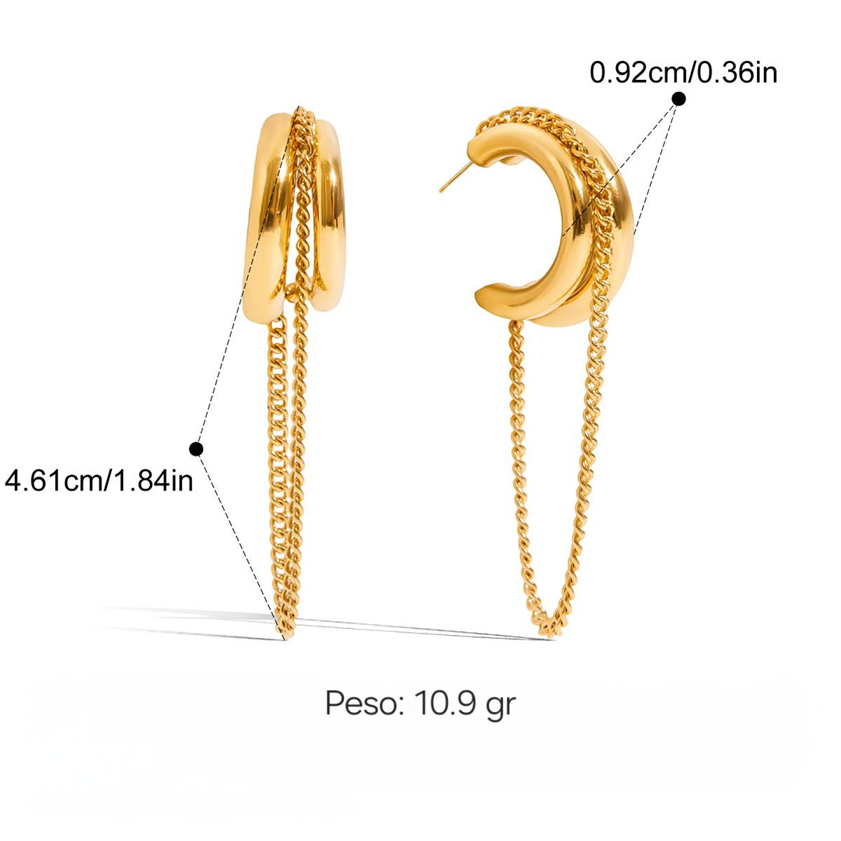 PENDIENTES BORA BORA