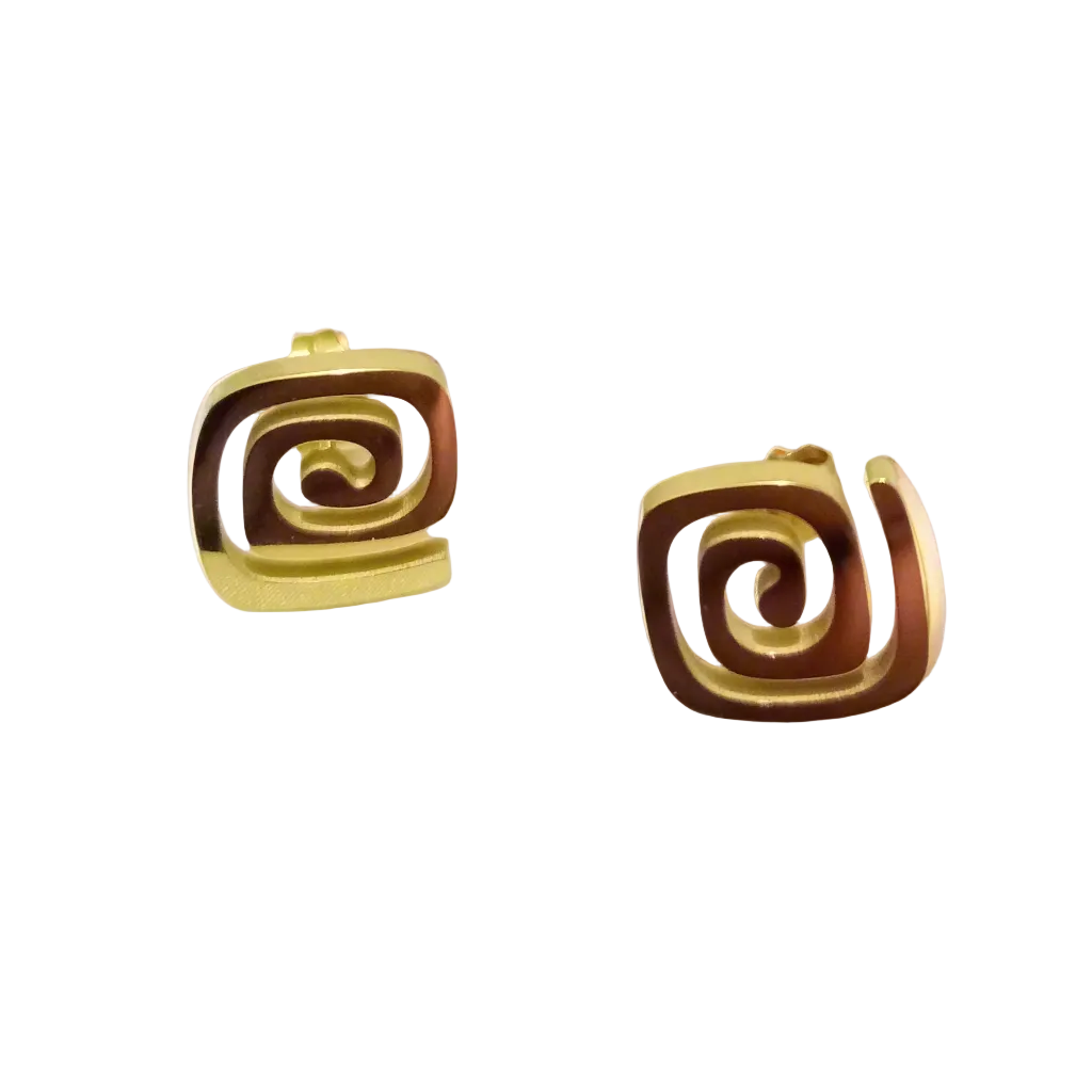 PENDIENTES PEQUEÑA ESPIRAL