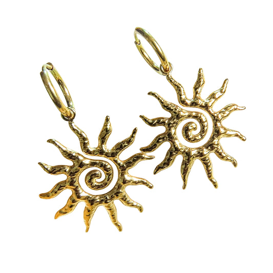 PENDIENTES SPIRAL SUNNY